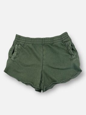aerie Olive Green Soft Lounge Shorts